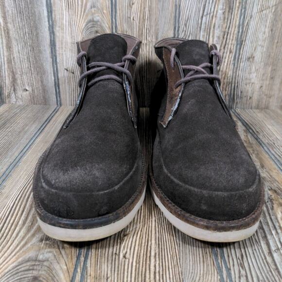 Mark Nason Skechers Brown Leather Chukka Boots Men‎ Sz 12 Ankle Shoes SN68079 main image 10